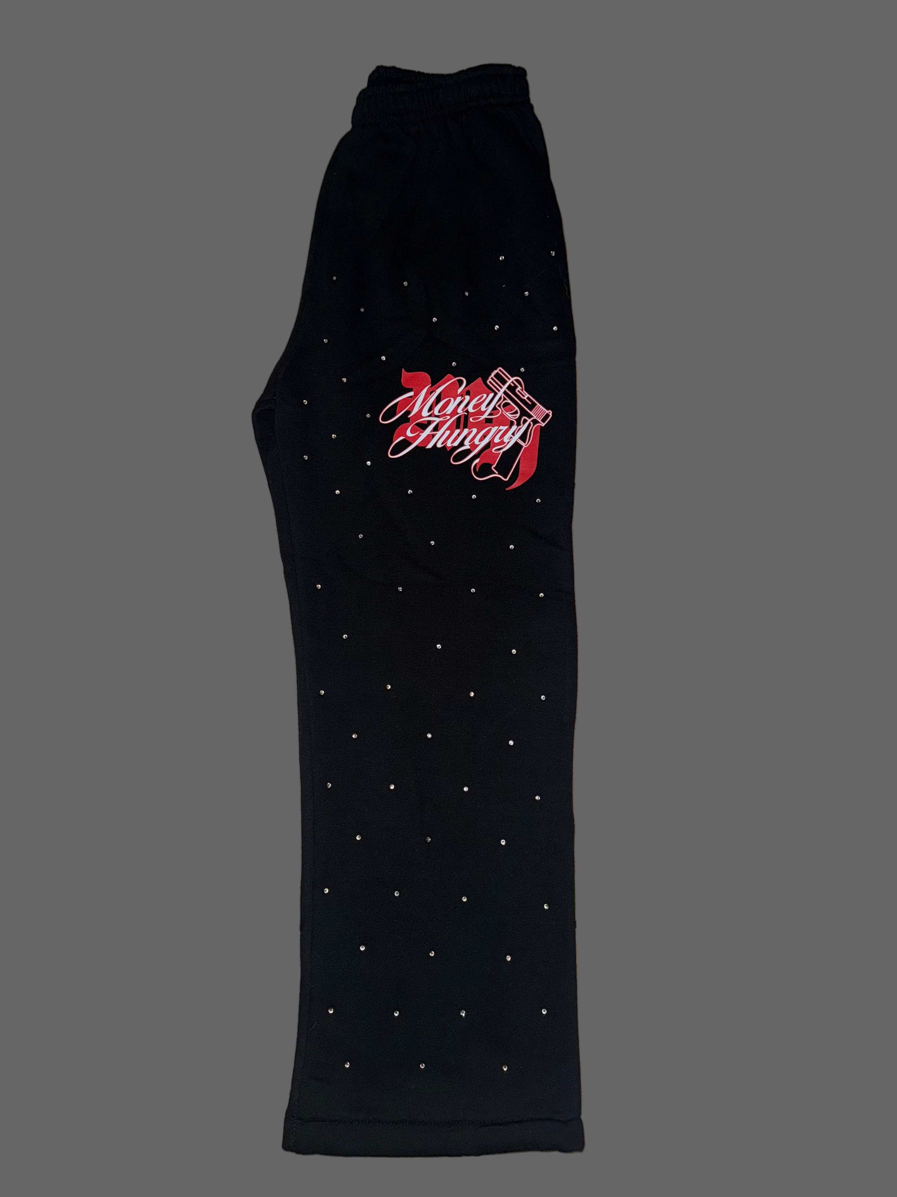 MoneyHungry Rhinestone SweatPants